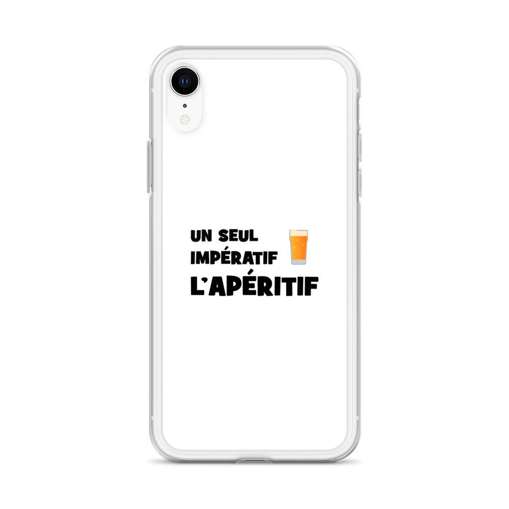 Coque iPhone Un seul impératif L'apéritif - Sedurro