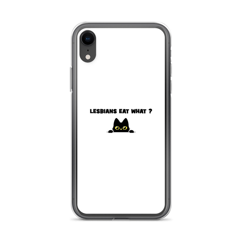 Coque iPhone Cat Lesbians eat what - Sedurro