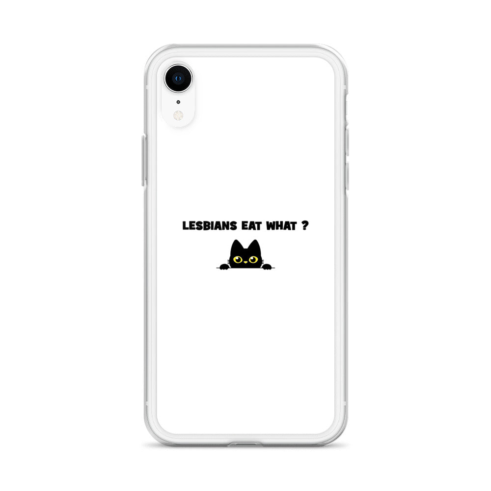 Coque iPhone Cat Lesbians eat what - Sedurro