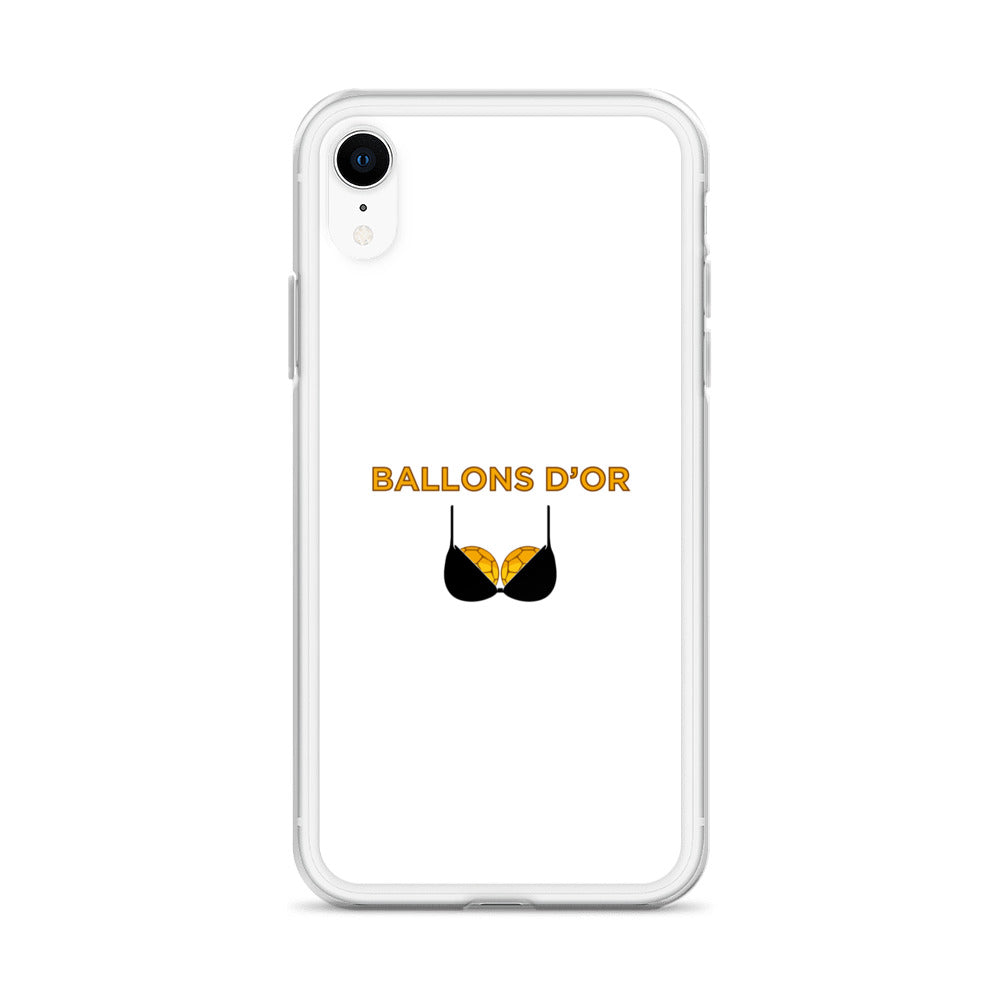 Coque iPhone Ballons d'or - Sedurro