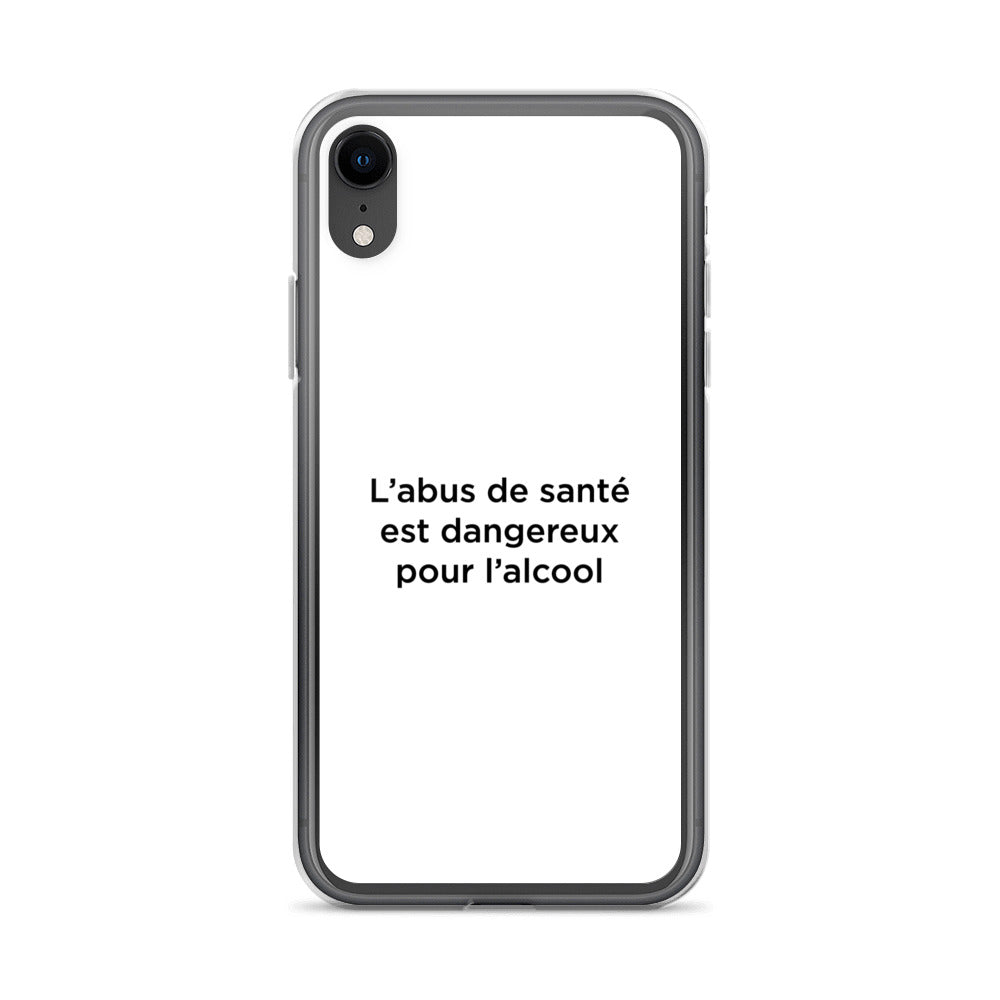 Coque iPhone L'abus de santé est dangereux pour l'alcool - Sedurro