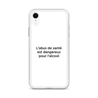 Coque iPhone L'abus de santé est dangereux pour l'alcool - Sedurro