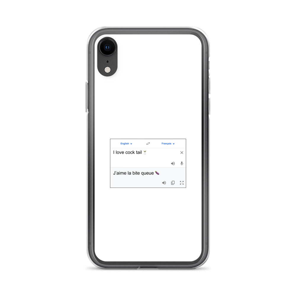 Coque iPhone Traduction cocktail - Sedurro