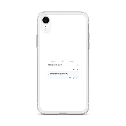 Coque iPhone Traduction cocktail - Sedurro