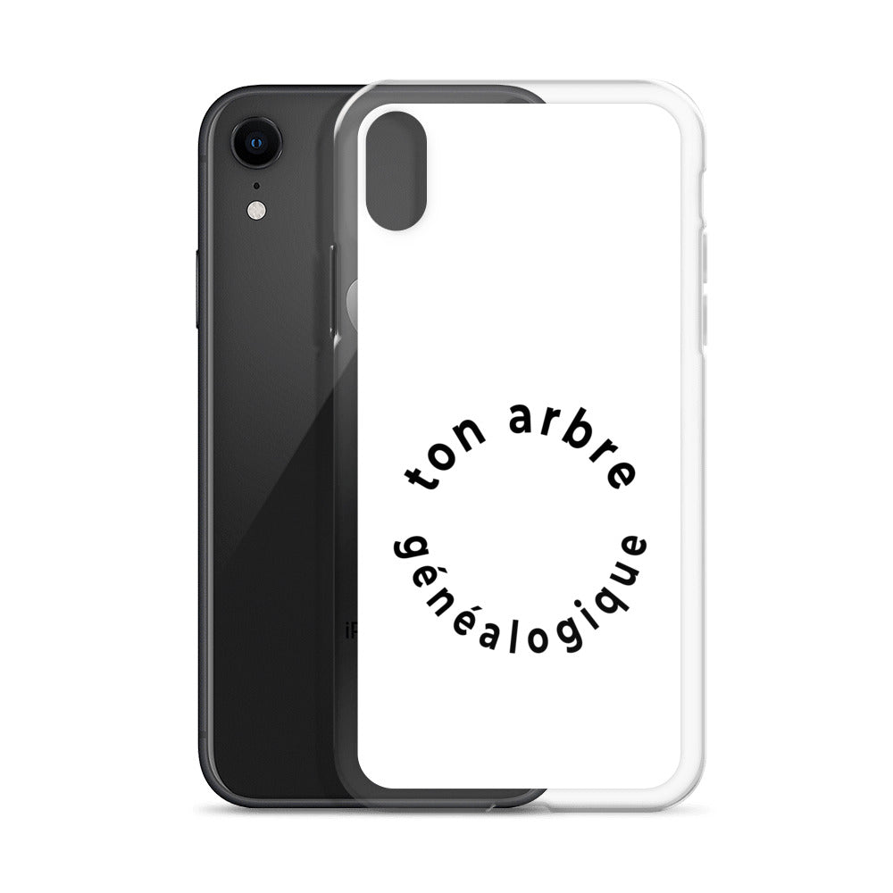 Coque iPhone Ton arbre généalogique en forme de cercle - Sedurro