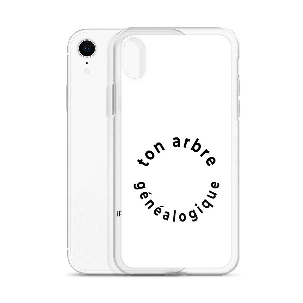 Coque iPhone Ton arbre généalogique en forme de cercle - Sedurro