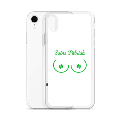 Coque iPhone Seins Saint Patrick - Sedurro