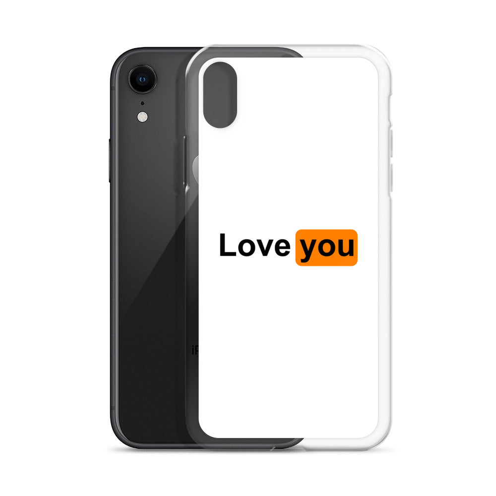 Coque iPhone Love you logo PH - Sedurro