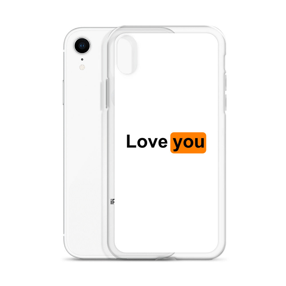 Coque iPhone Love you logo PH - Sedurro
