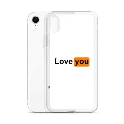 Coque iPhone Love you logo PH - Sedurro