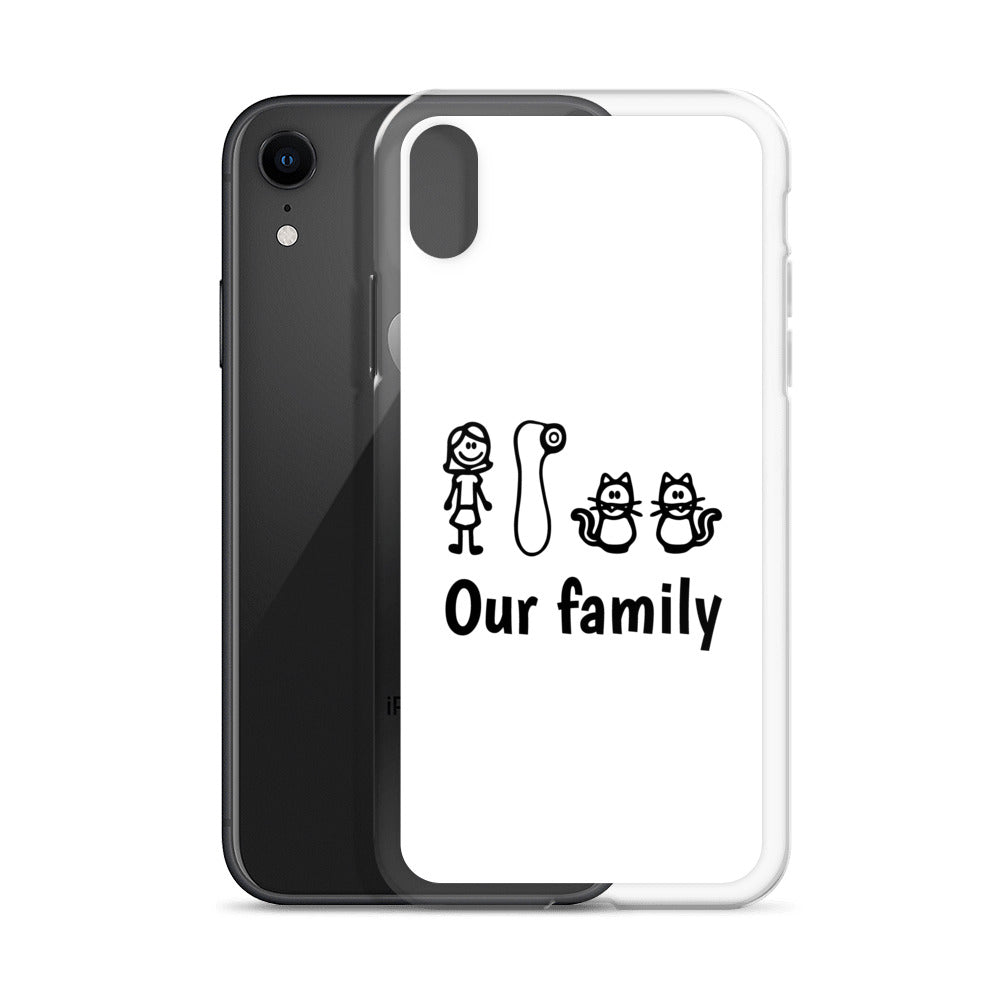 Coque iPhone Our family woman vibrator cats - Sedurro