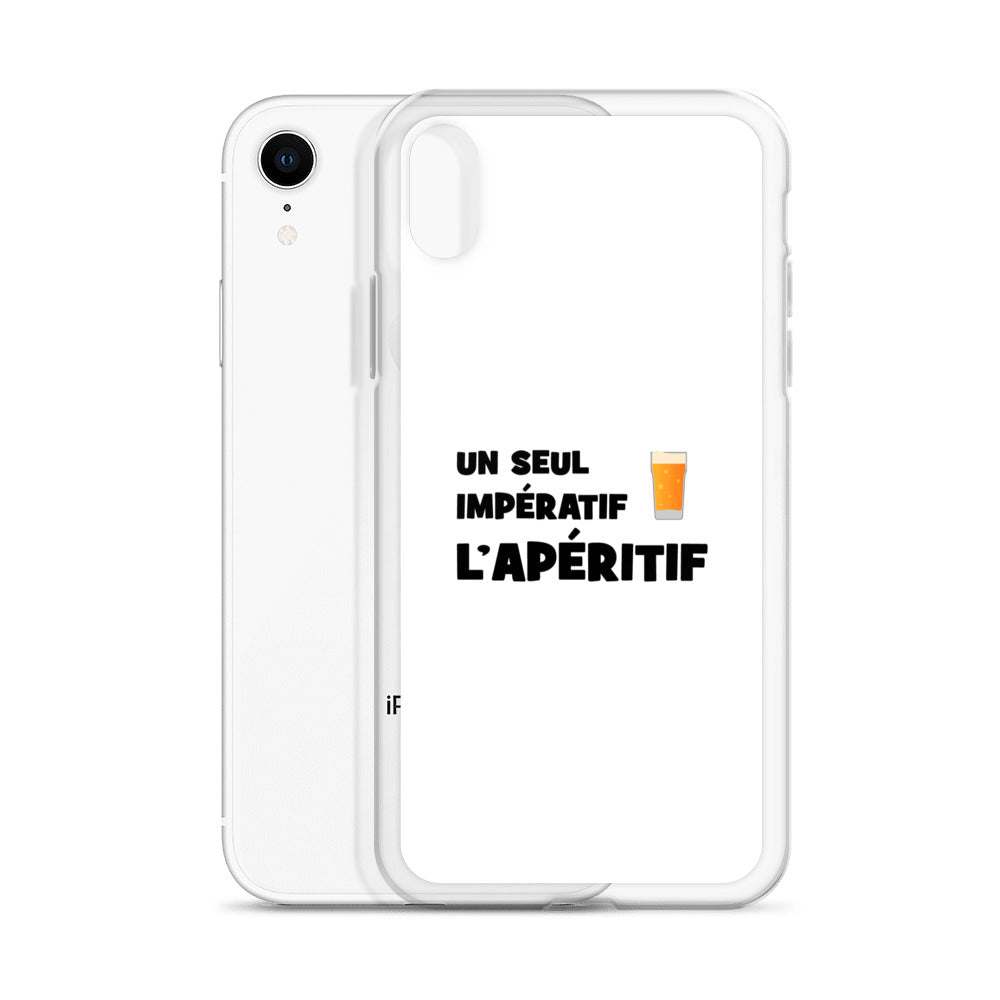 Coque iPhone Un seul impératif L'apéritif - Sedurro