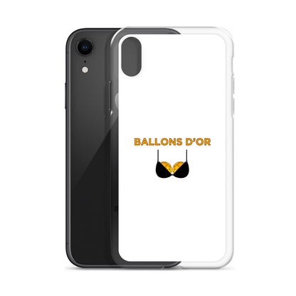 Coque iPhone Ballons d'or - Sedurro