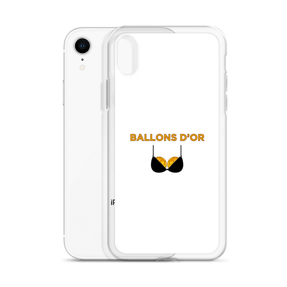 Coque iPhone Ballons d'or - Sedurro