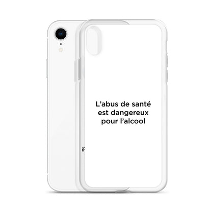 Coque iPhone L'abus de santé est dangereux pour l'alcool - Sedurro