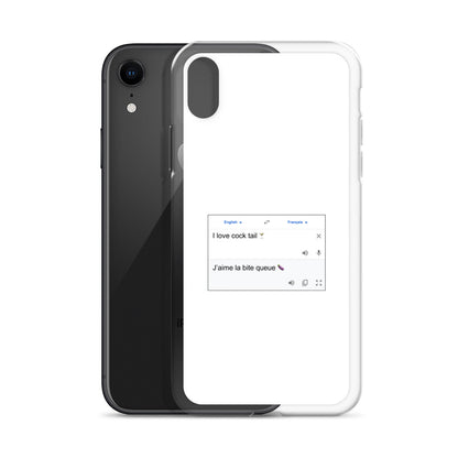 Coque iPhone Traduction cocktail - Sedurro