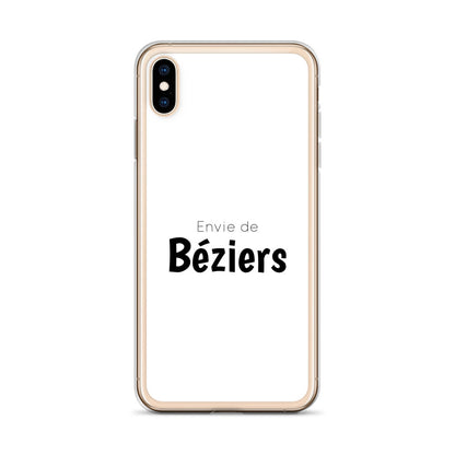 Coque iPhone Envie de Béziers iPhone XS Max - Sedurro