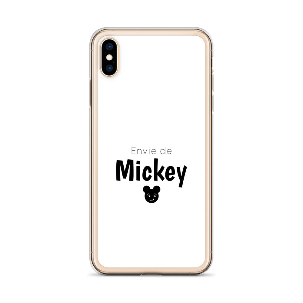 Coque iPhone Envie de Mickey iPhone XS Max - Sedurro