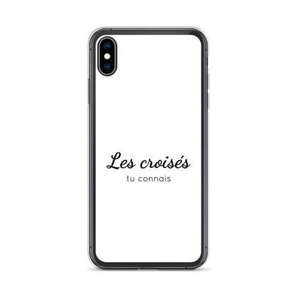 Coque iPhone Les croisés tu connais - Sedurro