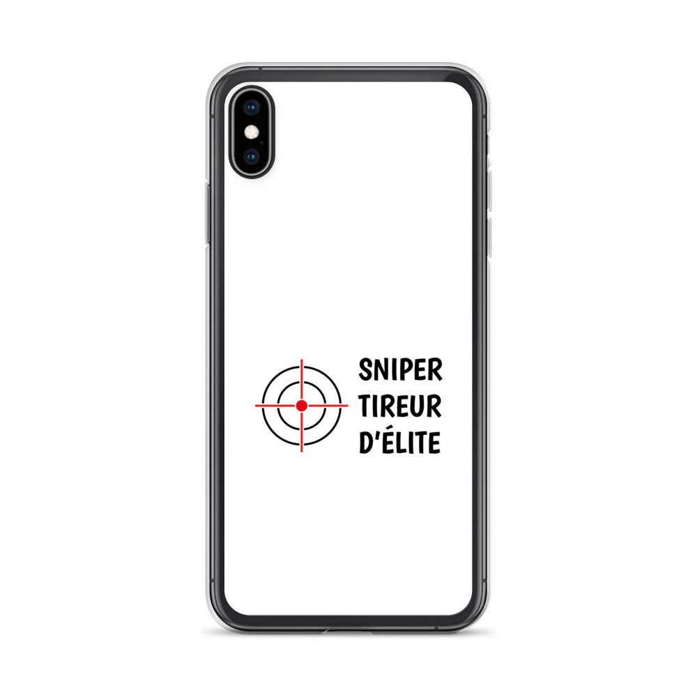 Coque iPhone Sniper tireur d'élite - Sedurro