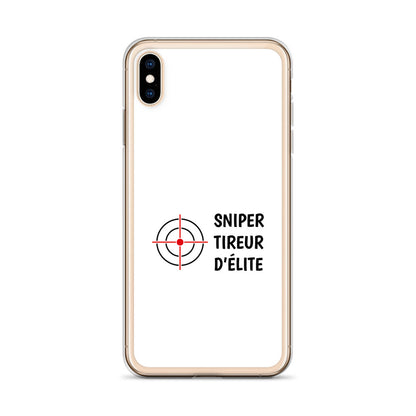 Coque iPhone Sniper tireur d'élite iPhone XS Max - Sedurro