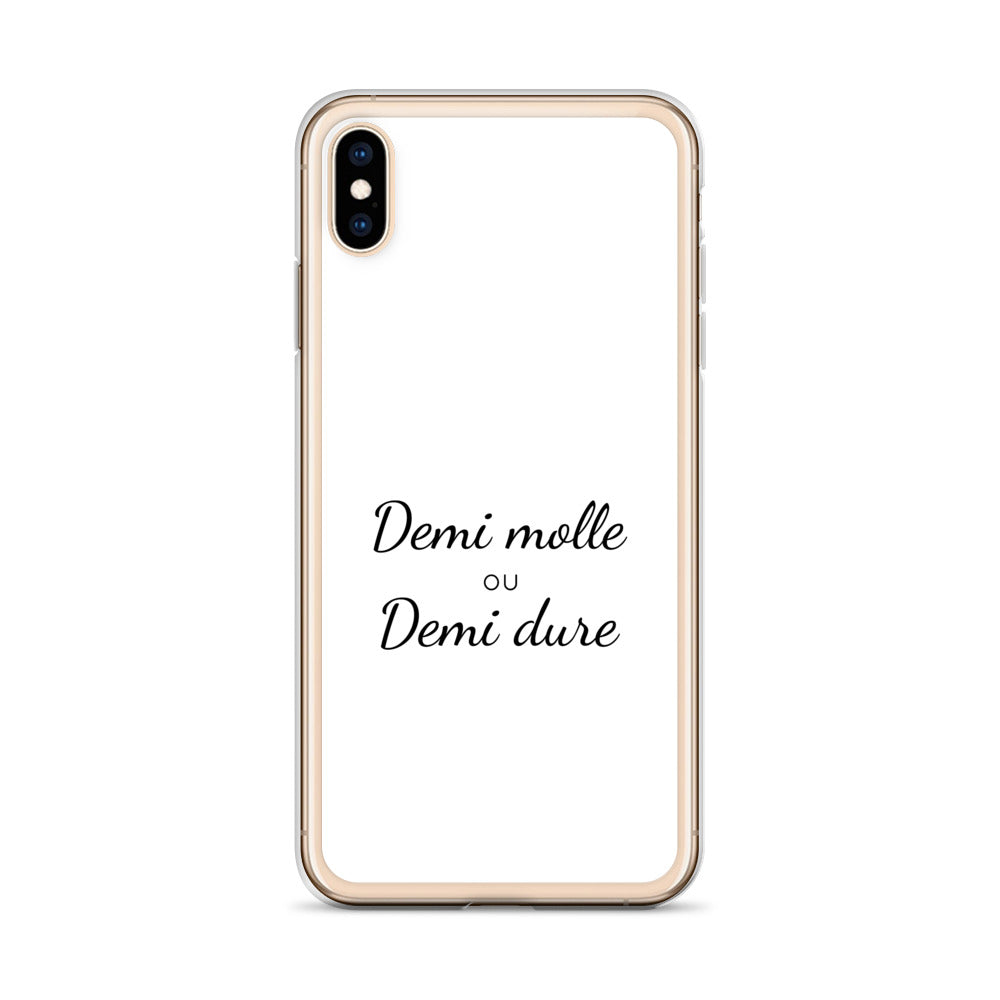 Coque iPhone Demi molle ou demi dure iPhone XS Max - Sedurro