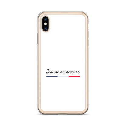Coque iPhone Jeanne au secours iPhone XS Max - Sedurro