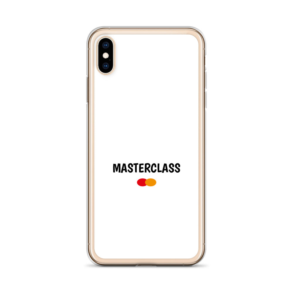 Coque iPhone Masterclass iPhone XS Max - Sedurro