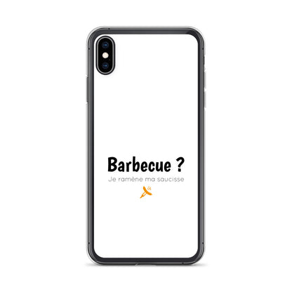 Coque iPhone Barbecue je ramène ma saucisse - Sedurro