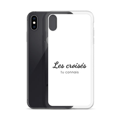 Coque iPhone Les croisés tu connais - Sedurro