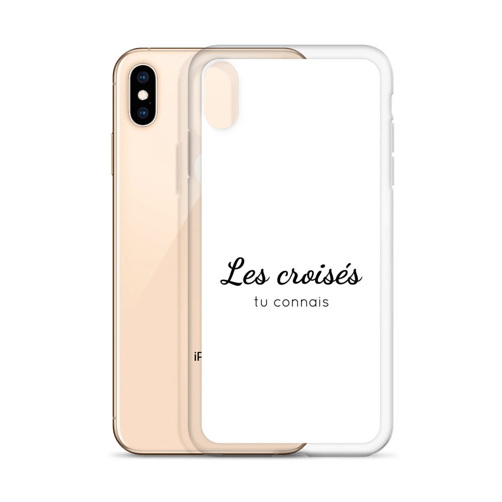 Coque iPhone Les croisés tu connais - Sedurro