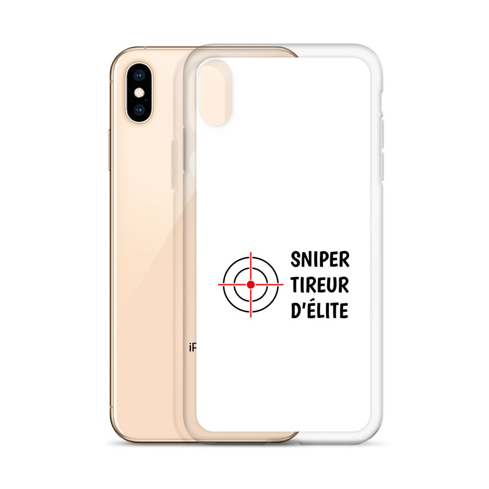 Coque iPhone Sniper tireur d'élite - Sedurro