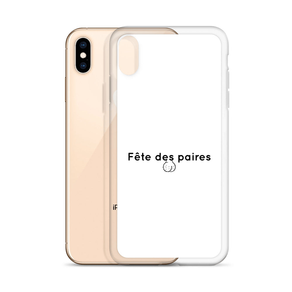 Coque iPhone Fête des paires boules - Sedurro