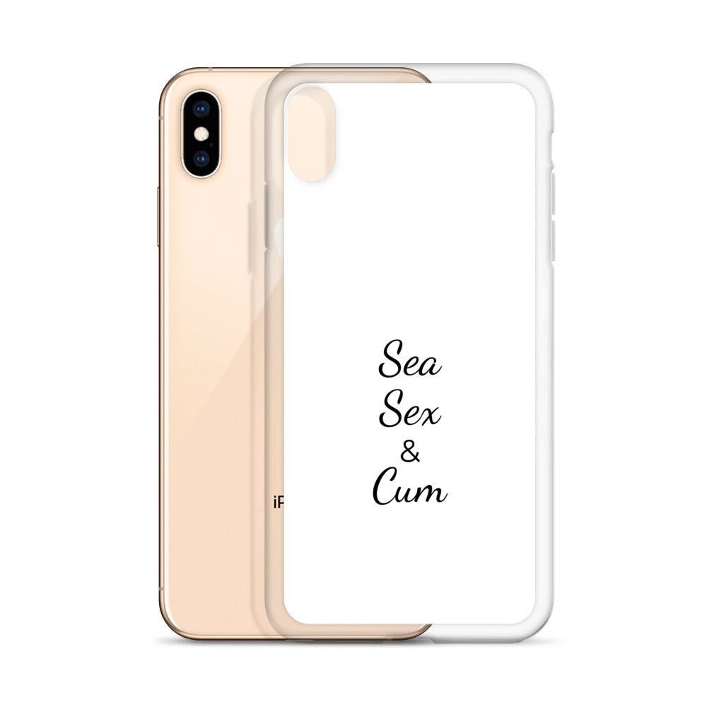 Coque iPhone Sea sex & cum - Sedurro