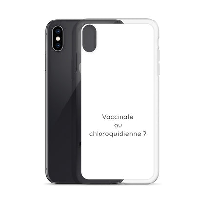 Coque iPhone Vaccinale ou chloroquidienne - Sedurro