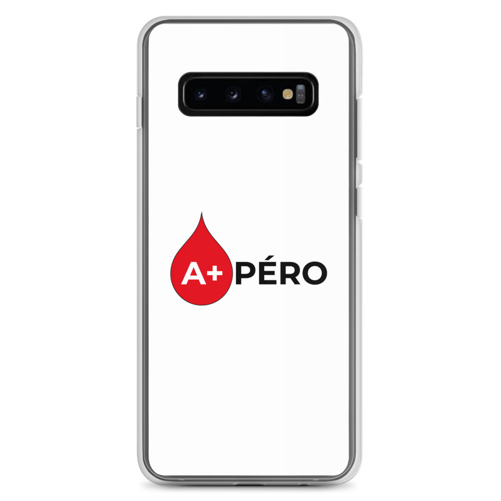 Coque Samsung Apéro groupe sanguin A+ Samsung Galaxy S10+ - Sedurro