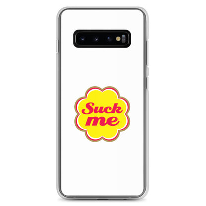 Coque Samsung Suck me sucette chupa Samsung Galaxy S10+ - Sedurro
