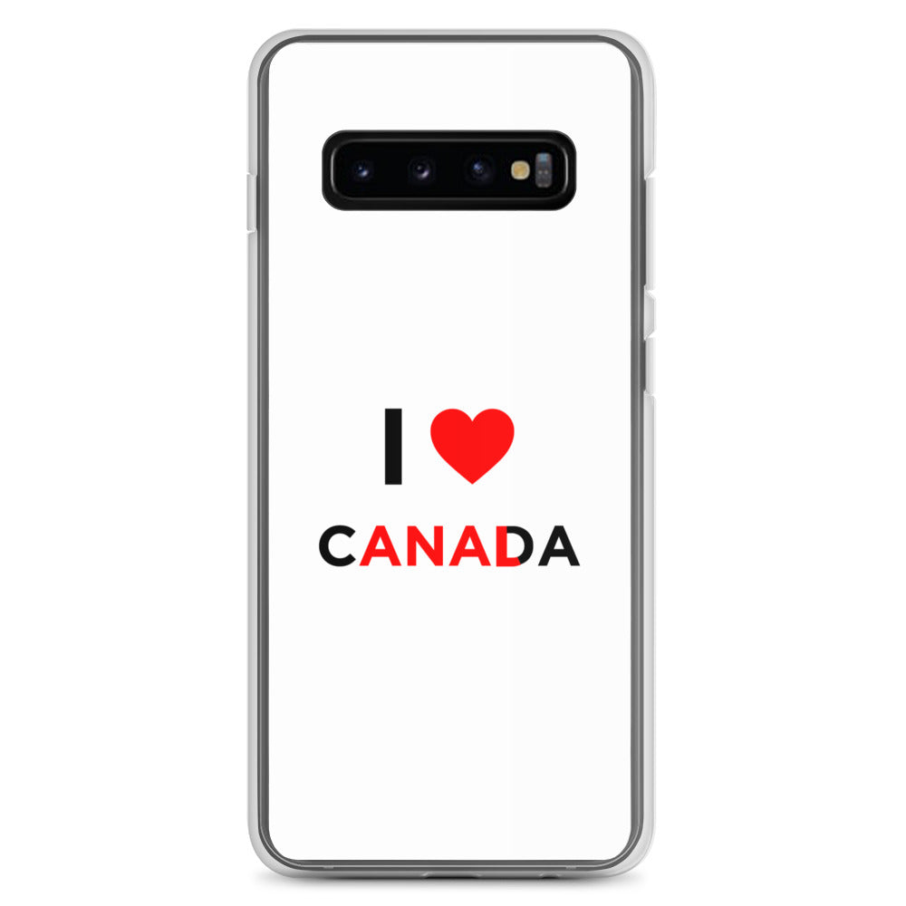 Coque Samsung I love Canada anal - Sedurro