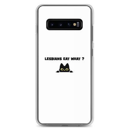 Coque Samsung Cat Lesbians eat what - Sedurro