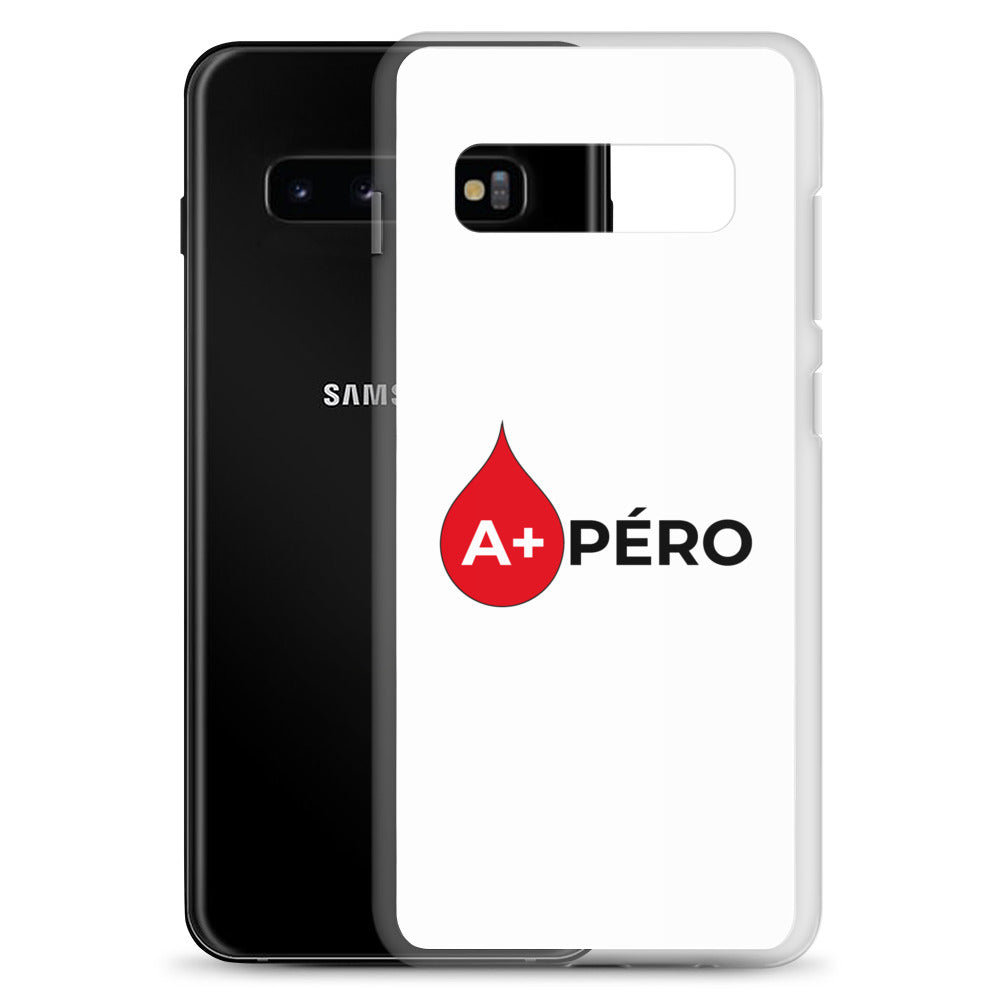 Coque Samsung Apéro groupe sanguin A+ - Sedurro