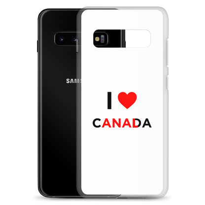 Coque Samsung I love Canada anal - Sedurro