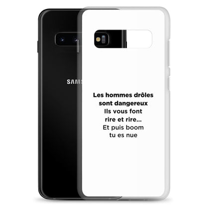 Coque Samsung Les hommes drôles sont dangereux - Sedurro