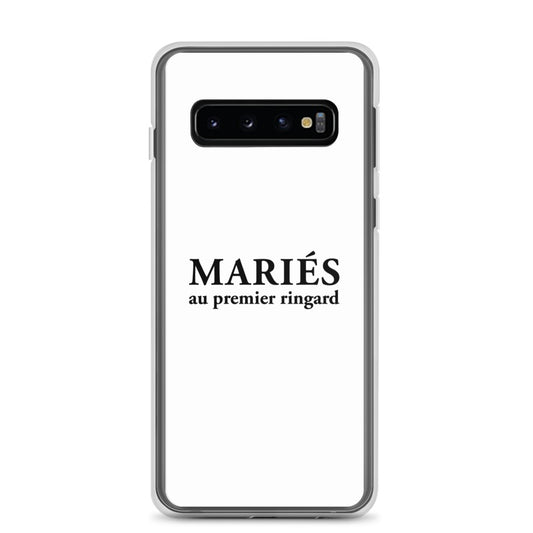 Coque Samsung Mariés au premier ringard Samsung Galaxy S10 - Sedurro