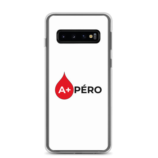 Coque Samsung Apéro groupe sanguin A+ Samsung Galaxy S10 - Sedurro