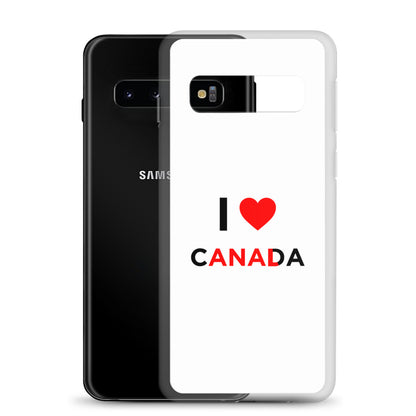 Coque Samsung I love Canada anal - Sedurro