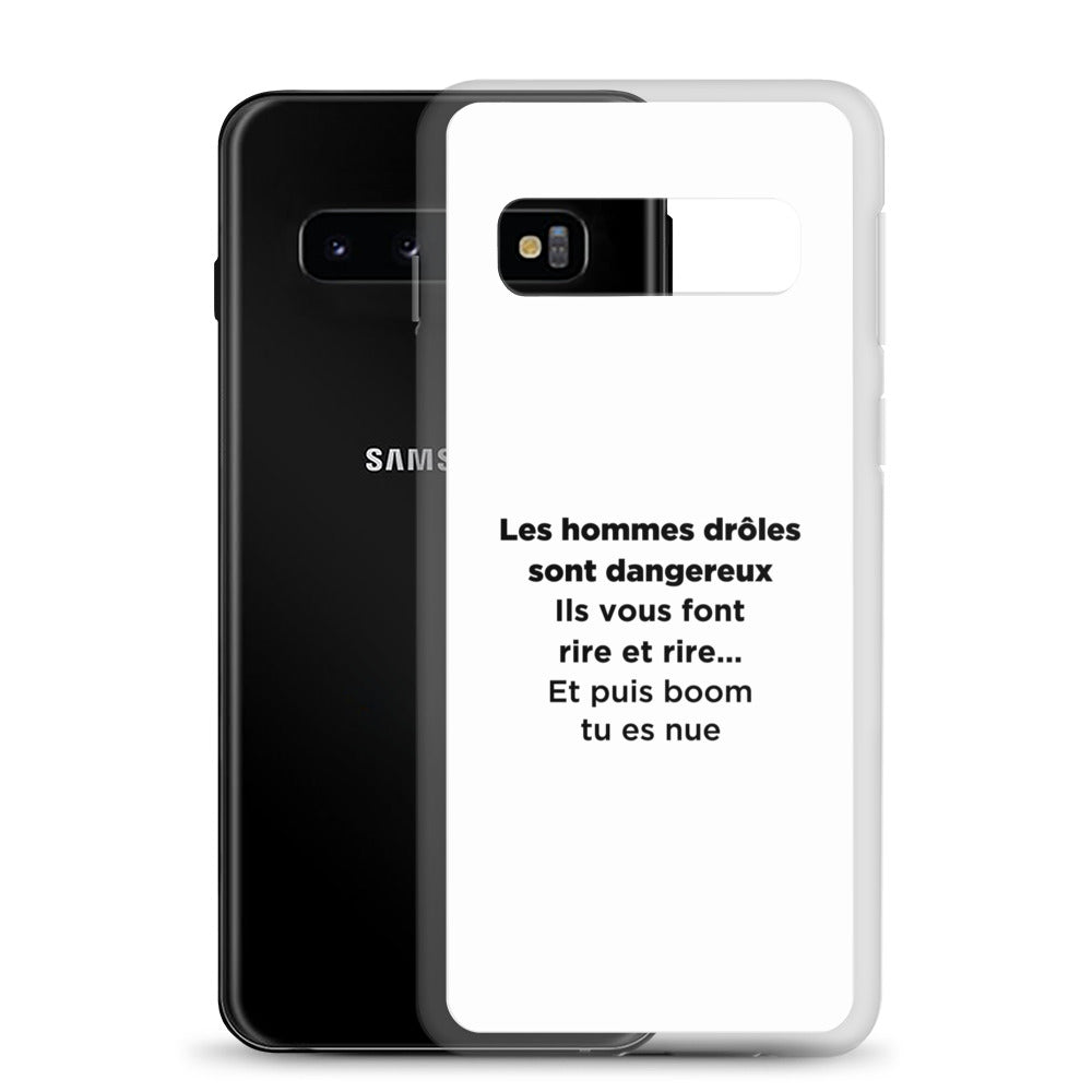 Coque Samsung Les hommes drôles sont dangereux - Sedurro