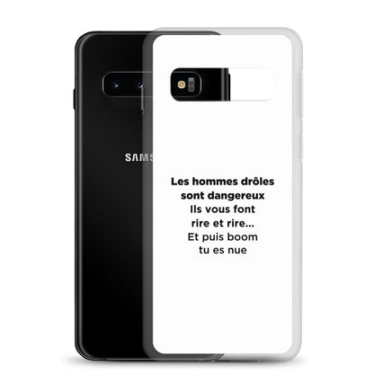 Coque Samsung Les hommes drôles sont dangereux - Sedurro