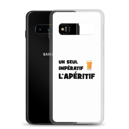 Coque Samsung Un seul impératif L'apéritif - Sedurro