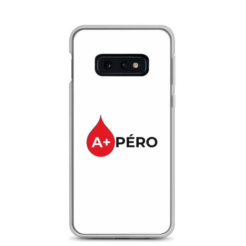 Coque Samsung Apéro groupe sanguin A+ Samsung Galaxy S10e - Sedurro