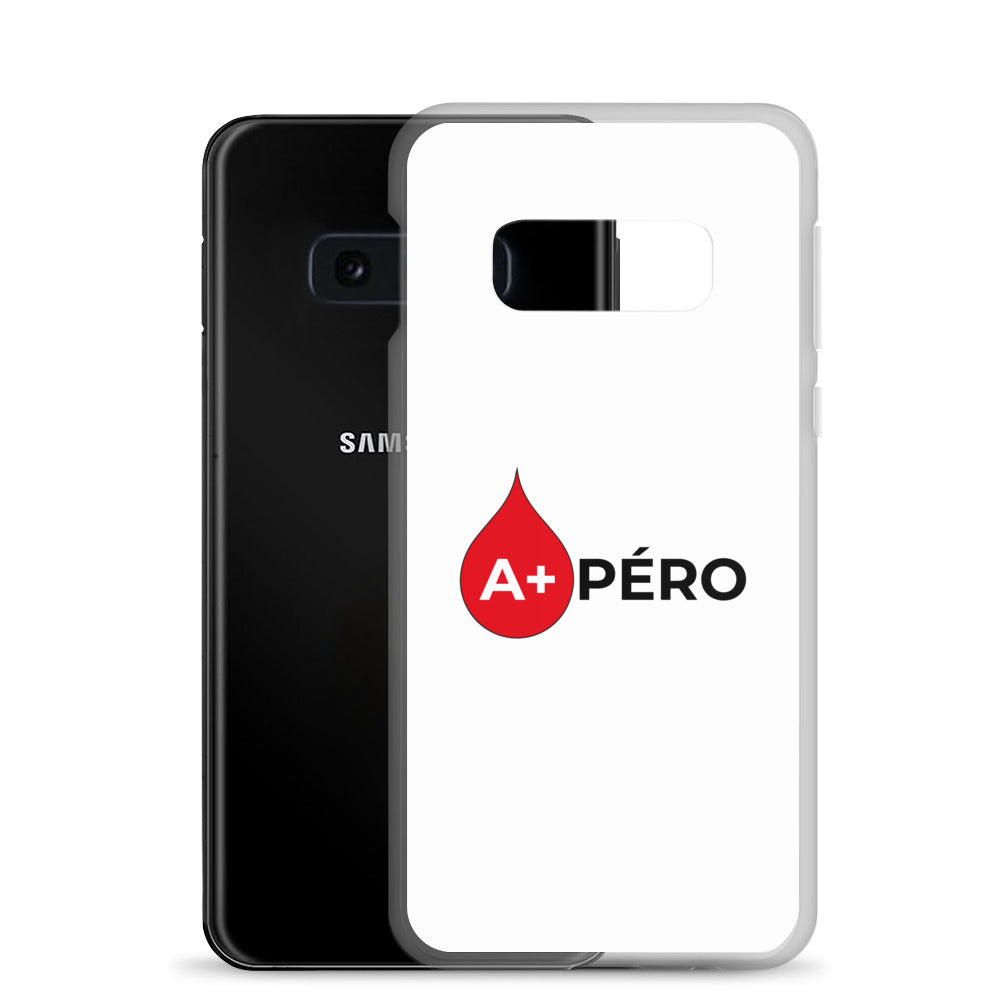Coque Samsung Apéro groupe sanguin A+ - Sedurro